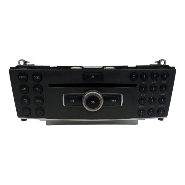 Rádio Mercedes Benz C200 1.8 Cgi 2011 A2049007202